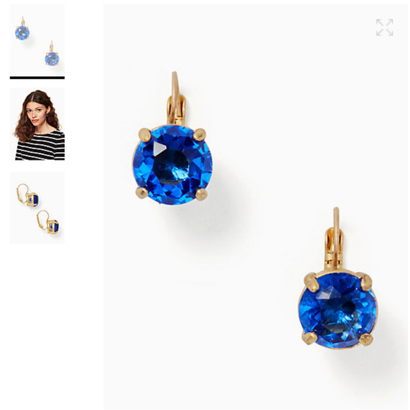 NEW Kate Spade Blue Stone Earrings - Picture 2 of 6